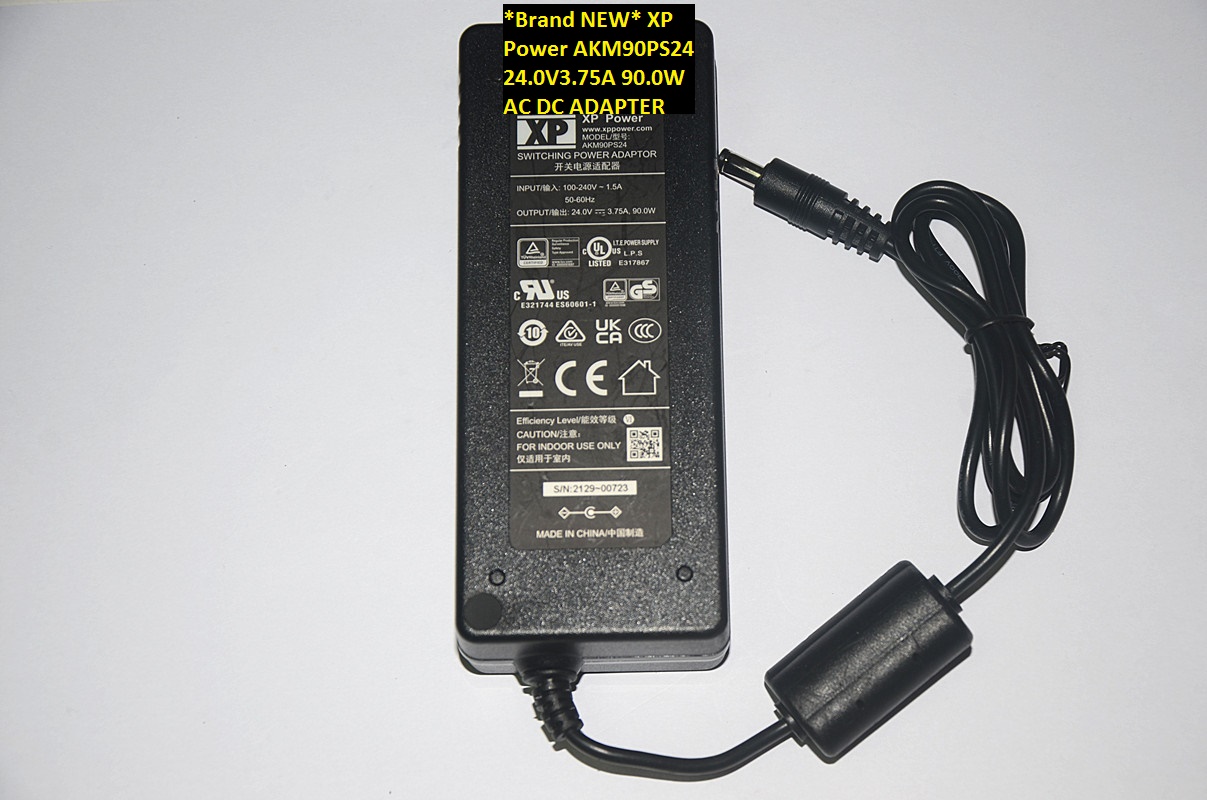 *Brand NEW* XP Power 24.0V3.75A 90.0W AC DC ADAPTER AKM90PS24